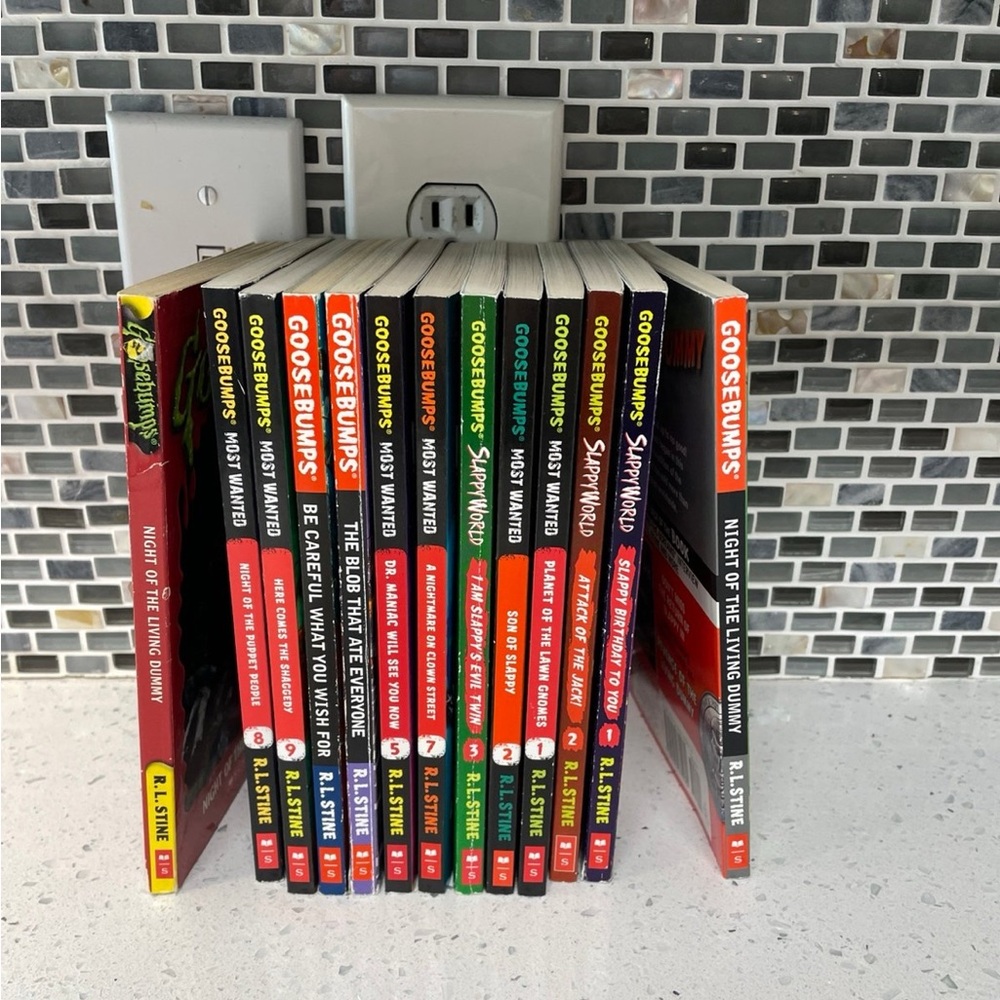 Goosebumps R.L Stune book bundle lot